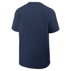 Tampa Bay Rays Authentic Collection Raglan Short Sleeve Windshirt Navy