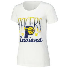 Indiana Pacers Stadium Essentials Women's Sky High T-Shirt - White shop