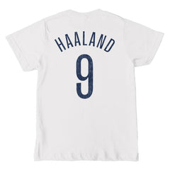 Erling Haaland Manchester City 1863FC Youth Player T-Shirt - White outlet