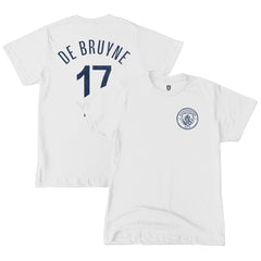 Kevin De Bruyne Manchester City 1863FC Youth Player T-Shirt - White sale
