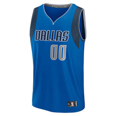 Dallas Mavericks Fast Break Custom Jersey sale - Icon Editi- Blue sale