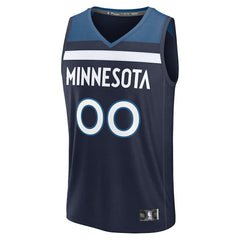 Minnesota Timberwolves Fastbreak Custom Jersey - Icon Edition - Navy for sale