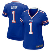 Number 1 Bride Buffalo Bills Women's Game Jersey - Royal on sale