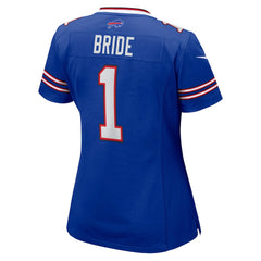Number 1 Bride Buffalo Bills Women's Game Jersey - Royal on sale