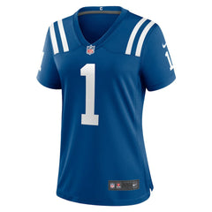Number 1 Bride Indianapolis Colts Women's Game Jersey - Royal cheap