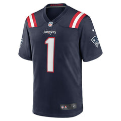Number 1 Groom New England Patriots Game Jersey - Navy online
