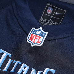 Number 1 Groom Tennessee Titans Game Jersey - Navy on sale