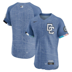 Washington Nationals 2025 City Connect Elite Jersey Blue