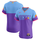 Colorado Rockies 2025 City Connect Elite Jersey Purple