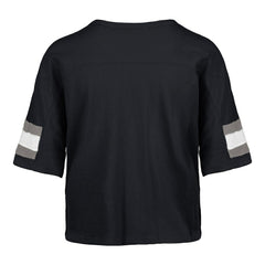 Dallas Cowboys '47 Women's Double Header Scout Cropped V-Neck T-Shirt - Navy discount