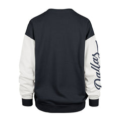 Dallas Cowboys '47 Women's Double Header Rise Andie Pullover Sweatshirt - Blue online