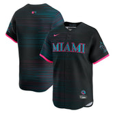 Miami Marlins 2025 City Connect Limited Jersey Black