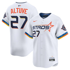 Jose Altuve Houston Astros 2025 City Connect Limited Player Jersey White