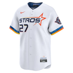 Jose Altuve Houston Astros 2025 City Connect Limited Player Jersey White