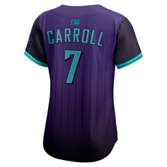 Corbin Carroll Arizona Diamondbacks Women's 2025 City Connect Limited Player Jersey Purple