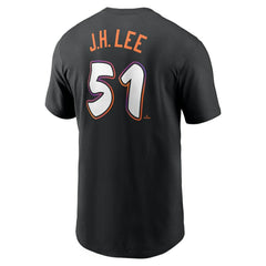 Jung Hoo Lee San Francisco Giants 2025 City Connect Fuse Name & Number T-Shirt Anthracite