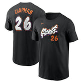 Matt Chapman San Francisco Giants 2025 City Connect Fuse Name & Number T-Shirt Anthracite