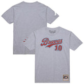 Chipper Jones Atlanta Braves Cooperstown Collection Player T-Shirt Heather Gray