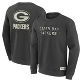 Green Bay Packers Elements Future Ground Lettering Pullover Sweatshirt - Charcoal cheap