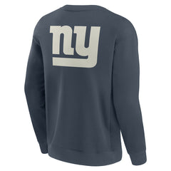 New York Giants Elements Future Ground Lettering Pullover Sweatshirt - Navy discount