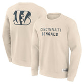 Cincinnati Bengals Elements Future Ground Lettering Pullover Sweatshirt - Cream cheap