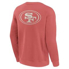 San Francisco 49ers Elements Future Ground Lettering Pullover Sweatshirt - Red on sale