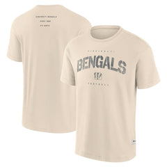 Cincinnati Bengals Elements Weathered Tonal Future Ground T-Shirt - Cream for sale