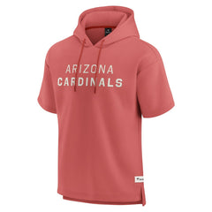 Arizona Cardinals Elements Future Ground Lettering Short Sleeve Pullover Hoodie - Red on sale
