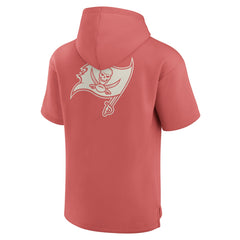 Tampa Bay Buccaneers Elements Future Ground Lettering Short Sleeve Pullover Hoodie - Red sale