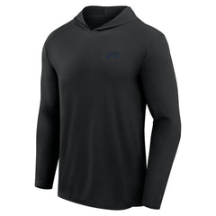 Buffalo Bills Front Office Power Mono Long Sleeve Hoodie T-Shirt - Black discount
