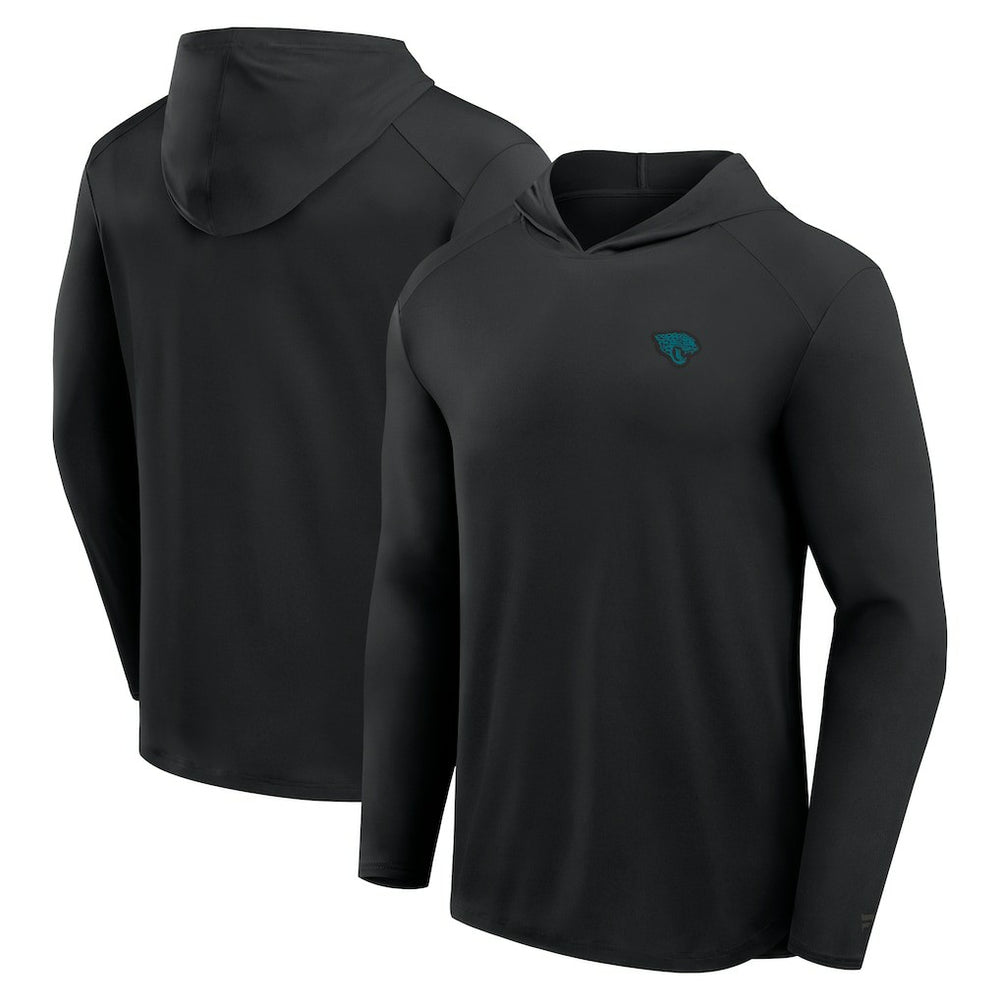 Jacksonville Jaguars Front Office Power Mono Long Sleeve Hoodie T-Shirt - Black online