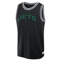 New York Jets Elements Future Ground Jersey Tank Top - Black cheap