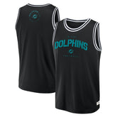 Miami Dolphins Elements Future Ground Jersey Tank Top - Black outlet
