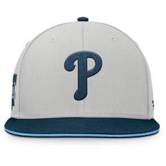 Philadelphia Phillies Knuckleball Snapback Hat Gray