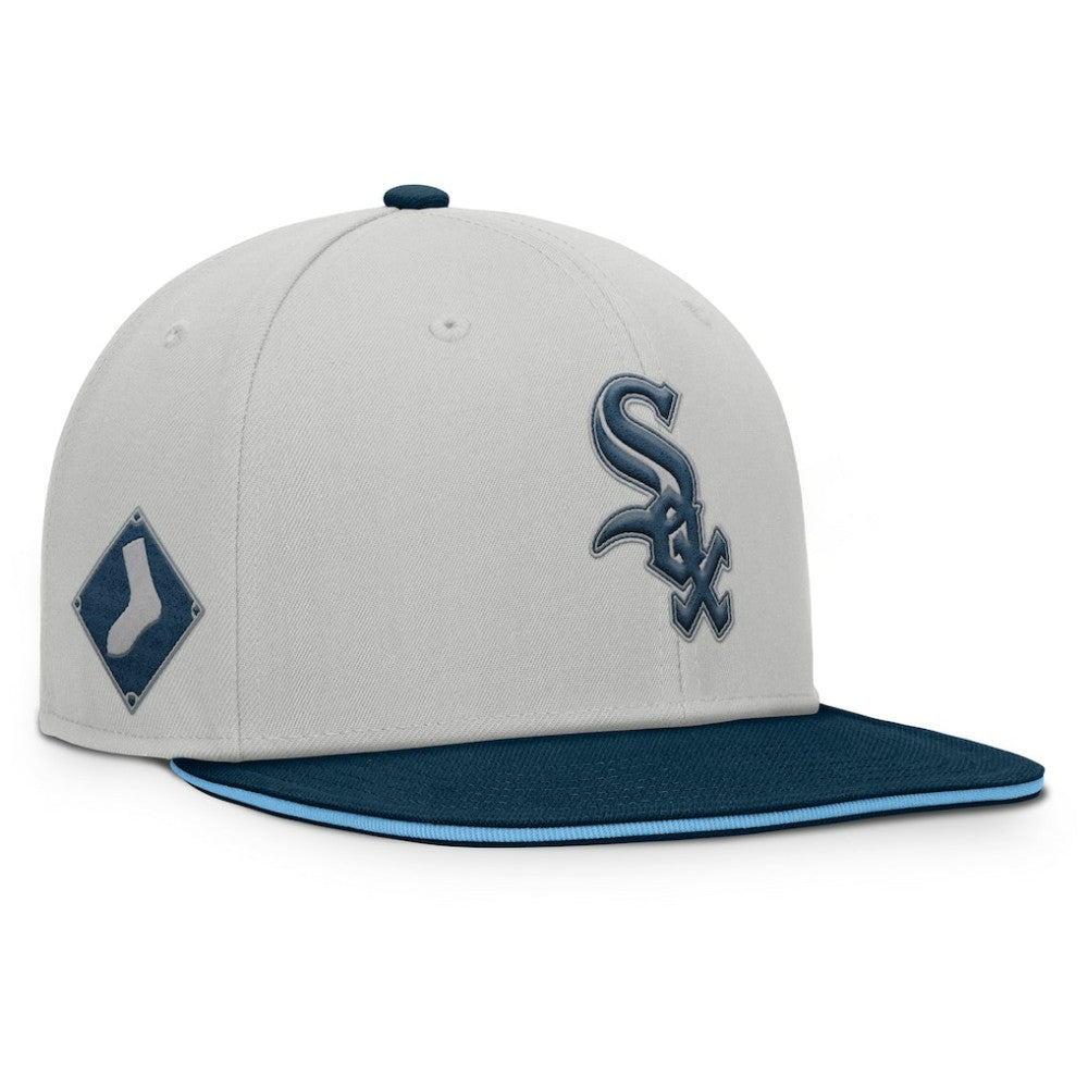 Chicago White Sox Knuckleball Snapback Hat Gray