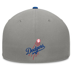 Los Angeles Dodgers Clubhouse Dugout Fitted Hat Gray/Royal