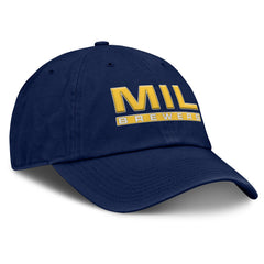 Milwaukee Brewers Women's Fly Out Adjustable Hat Navy