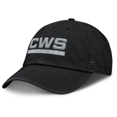 Chicago White Sox Women's Fly Out Adjustable Hat Black