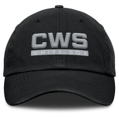 Chicago White Sox Women's Fly Out Adjustable Hat Black