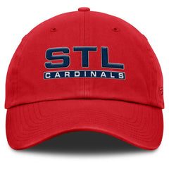 St. Louis Cardinals Women's Fly Out Adjustable Hat Red