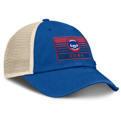 Chicago Cubs Cooperstown Collection Eastbound Mesh Adjustable Hat Royal/Natural