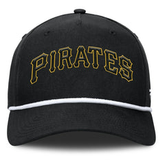 Pittsburgh Pirates Clubhouse Foul Ball A-Frame Adjustable Hat Black