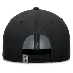 Chicago White Sox Clubhouse Foul Ball A-Frame Adjustable Hat Black