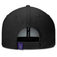 Colorado Rockies Clubhouse Splitter Snapback Hat Black/Purple