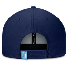Tampa Bay Rays Clubhouse Splitter Snapback Hat Navy/Light Blue