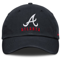 Atlanta Braves Club Adjustable Hat Navy