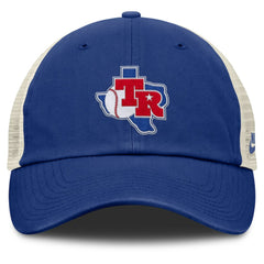 Texas Rangers Cooperstown Collection Club Trucker Adjustable Hat Royal/Natural