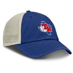 Texas Rangers Cooperstown Collection Club Trucker Adjustable Hat Royal/Natural