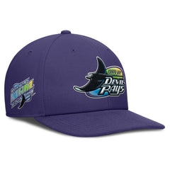 Tampa Bay Rays Pro Performance Snapback Hat Purple