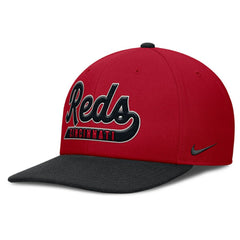Cincinnati Reds Pro Performance Snapback Hat Red/Black